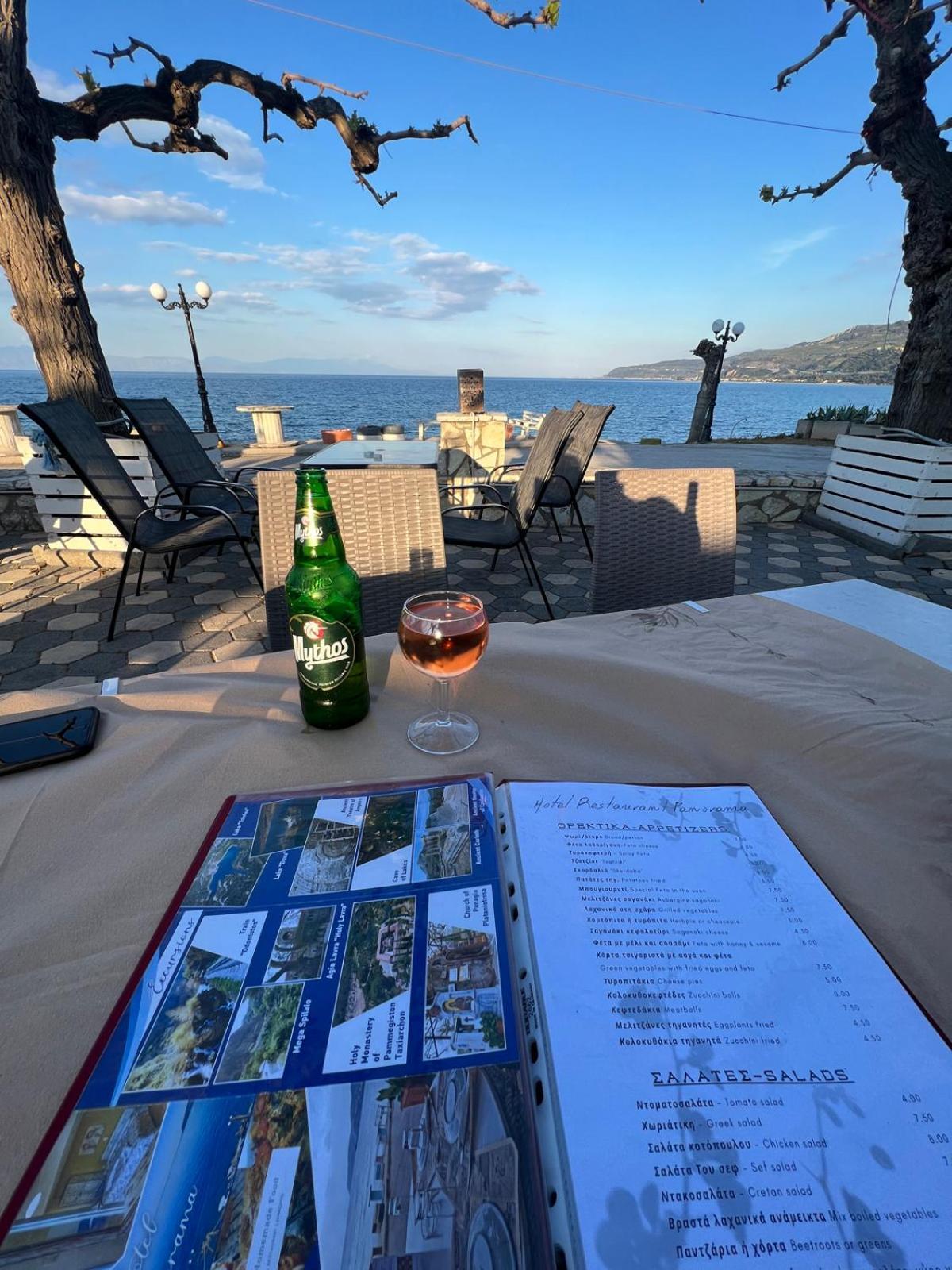 Panorama Hotel - Restaurant Diakopto Buitenkant foto